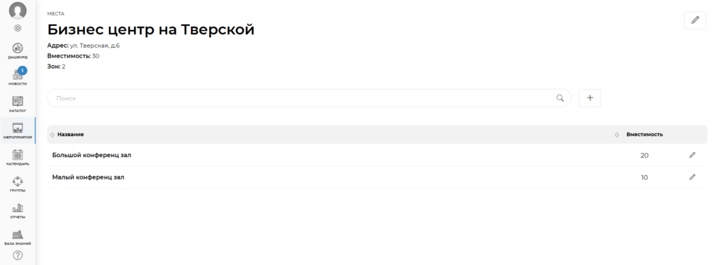 предпросмотр места